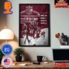 Penn State Nittany Lions football 2024 NFL Combine From February 29 to March 3 2024 Home Decor Poster Canvas