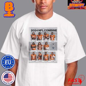 Texas Longhorns 2024 NFL Combine From February 29 to March 3 2024 Classic T-Shirt