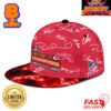 Mickey Mouse Celebrate Kansas City Chiefs Super Bowl LVIII Champions NFL Football For Fans Signatures All Over Print Classic Cap Hat Snapback