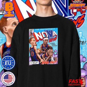 The Unstoppable Nova Boys Jalen Josh And Donte New York Knicks From Bocker Back Pages Feb 2024 Poster Unisex T-Shirt