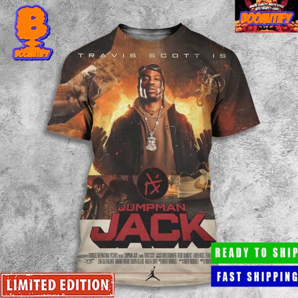Travis Scott Is Jumpman Jack Poster All Over Print Shirt