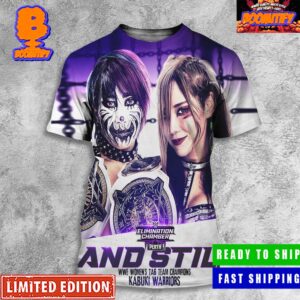 WWE Elimination Chamber Perth And Still Asuka And Kairi Sane Kabuki Warriors Leave Perth With The WWE Women’s Tag Team Champions All Over Print Shirt