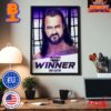 WWE Elimination Chamber Perth Winner Becky Lynch The Man Is Going To Wrestle Mania 40 Home Decor Poster Canvas