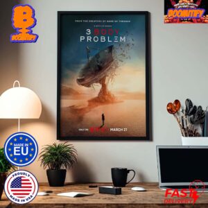 3 Body Problem Netflix Series On March 21 New Poster Canvas For Home Decor
