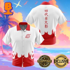 4th Hokage Naruto Funny Summer Collections Hawaiian Shirt For Men And Women