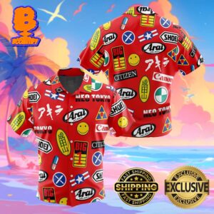Akira Full Decals Funny Summer Collections Hawaiian Shirt For Men And Women