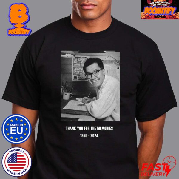 Akira Toriyama Dragon Ball Author Rest In Peace Thank You For The Memories 1955 2024 Shirt