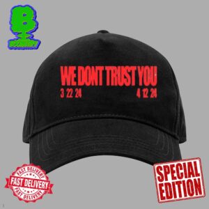 Album We Dont’t Trust You Metro Boomin & Future Logo Classic Cap Snapback Hat