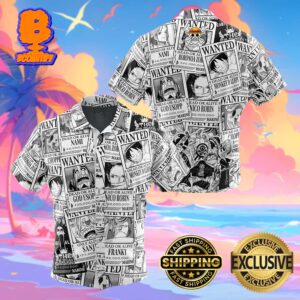 Aloha Strawhat One Piece Funny Summer Collections Hawaiian Shirt For Men And Women