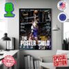 Anthony Edwards Cover Iconic Dunk Immortalized On The Cover Of SLAM 249 The Metal Editions Wall Decor Poster Canvas