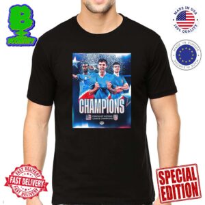 Back To Back USMNT Concacaf Nations League Final 2024 Champions Unisex T-Shirt