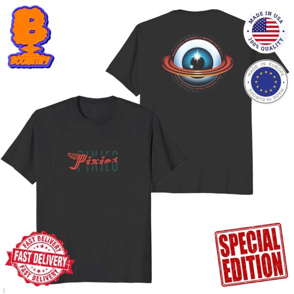 Bossanova Trompe Le Monde Tour 2024 Pixies Big Eye Tour Two Sides Print Classic T-Shirt