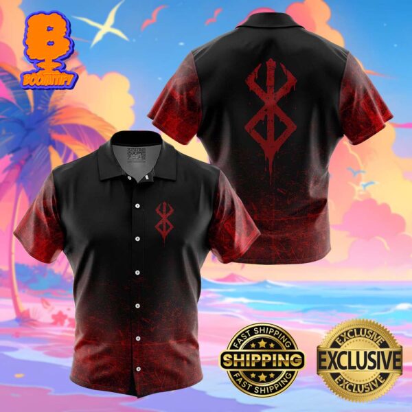 Brand Of Sacrifice Berserk Funny Summer Collections Hawaiian Shirt For Men And Women