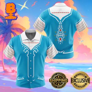 Breath Of The Wild Style Legend Of Zelda Funny Summer Collections Hawaiian Shirt For Men And Women