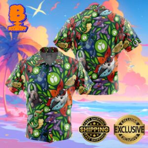 Bug Type Pokemon Pokemon Funny Summer Collections Hawaiian Shirt For Men And Women