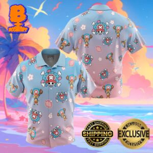 Chopper Pattern One Piece Funny Summer Collections Hawaiian Shirt For Men And Women