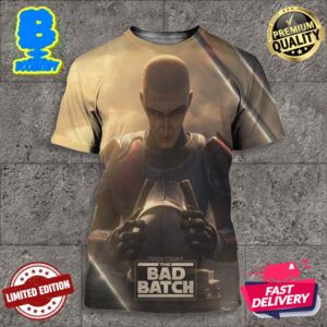 Crosshair Feature Character Posters For The Bad Batch Season 3 All Over Print Shirt