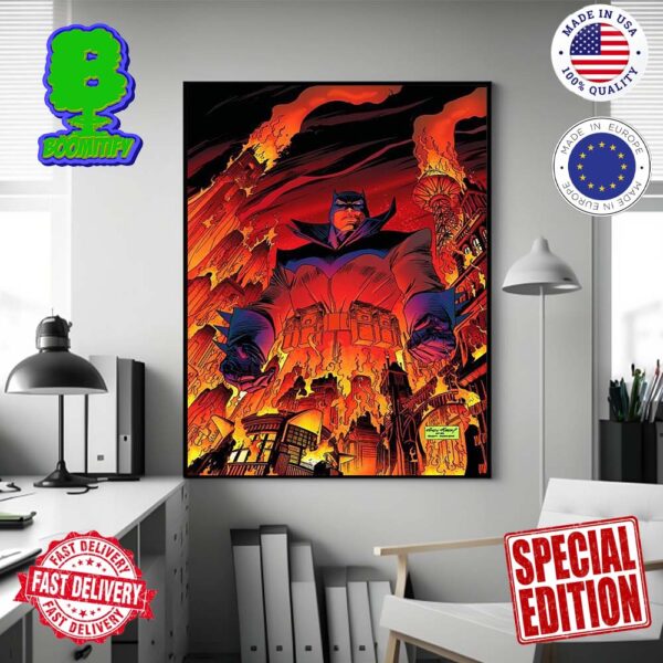 Damian Wayne Earth-0 Batman In Bethlehem Timeline Home Decor Poster Canvas