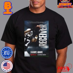 Davante Adams Las Vegas Raiders NFL Netflix Sports Docuseries Receiver Poster Unisex T-Shirt