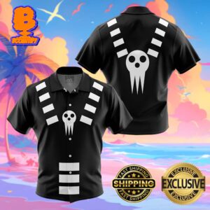 Death The Kid Soul Eater Funny Summer Collections Hawaiian Shirt For Men And Women