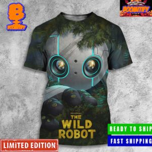 DreamWorks The Wild Robot Movie Poster Coming Soon To Theaters All Over Print Shirt