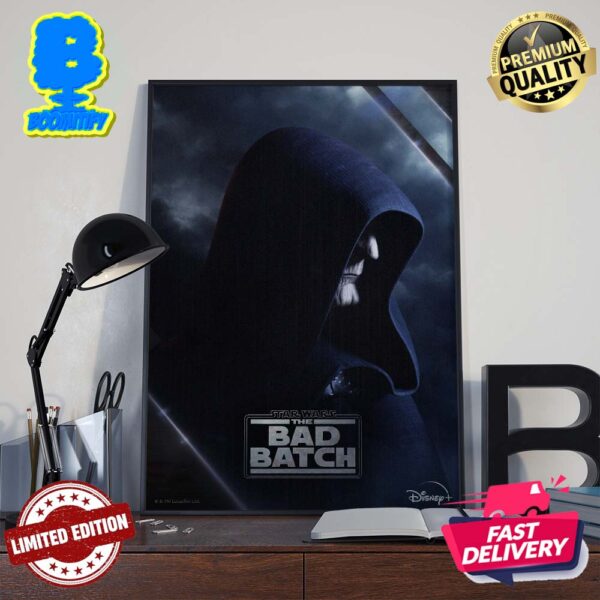 Emperor Palpatine On New Character Poster For The Bad Batch Season 3 Wall Decor Poster Canvas