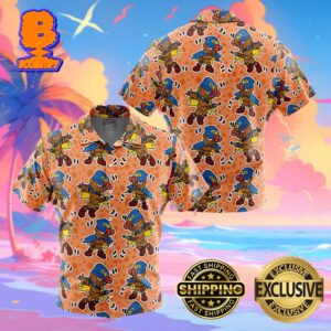 Geno Super Mario Bros Funny Summer Collections Hawaiian Shirt For Men And Women