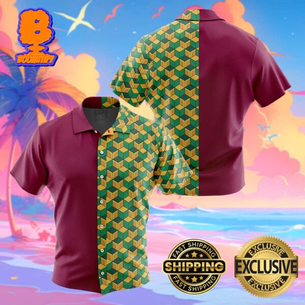 Giyu Tomioka Demon Slayer Funny Summer Collections Hawaiian Shirt For Men And Women