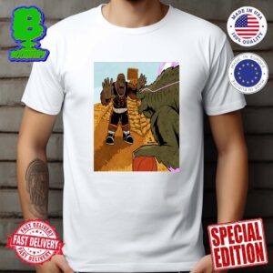 Godzilla Head To Head Kong Gift For Fan Unisex T-Shirt