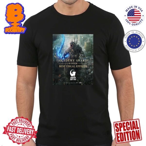 Godzilla Minus One Academy Award Winner Best Visual Effects Oscars 2024 Classic T-Shirt