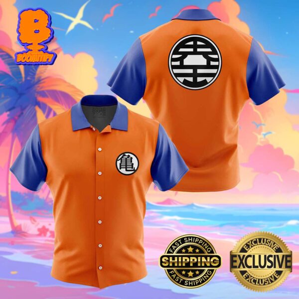 Goku Kame Kai Dragon Ball Z Funny Summer Collections Hawaiian Shirt For Men And Women