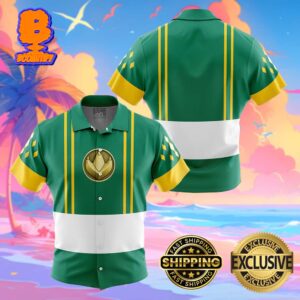 Green Ranger Ninjetti Mighty Morphin Power Rangers Funny Summer Collections Hawaiian Shirt For Men And Women