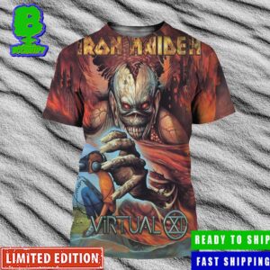 Happy 26th Birthday To Virtual XI Iron Maiden All Over Print Shirt