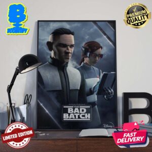 Hemlock And Emerie Karr On New Character For The Bad Batch Season 3 Wall Decor Poster Canvas