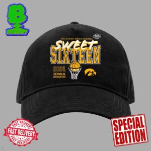Iowa Hawkeyes 2024 NCAA Women’s Basketball Tournament March Madness The Sweet 16 Classic Cap Snapback Hat