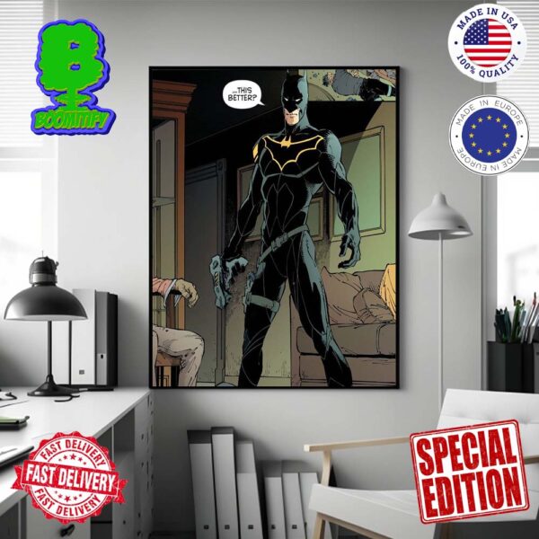 Jim Gordon Earth-0 Home Decor Poster Canvas