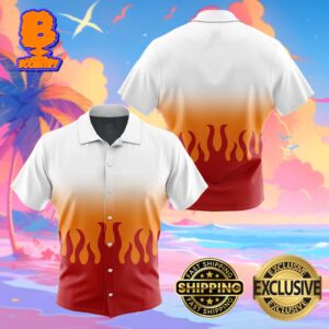 Kyojuro Rengoku Demon Slayer Funny Summer Collections Hawaiian Shirt For Men And Women