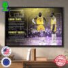 Congratulations D’Angelo Russell Most 3-Pointers In A Single Season In Los Angeles Lakers History Home Decor Poster Canvas