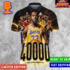 LeBron James 40K Career Points The First Player In NBA History Polo Shirt