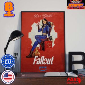 Lucy It Is A Blast New Poster For The Fallout Series Premieres April 12 On Prime Video Home Decor Poster Canvas