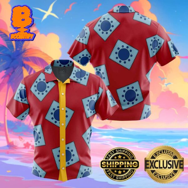 Luffy’s Wano Pattern One Piece Funny Summer Collections Hawaiian Shirt For Men And Women