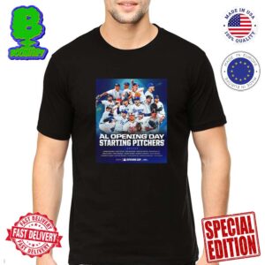 MLB 2024 Al Opening Day Starting Pitchers Classic T-Shirt