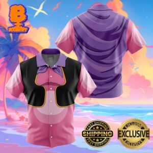 Majin Buu Dragon Ball Funny Summer Collections Hawaiian Shirt For Men And Women