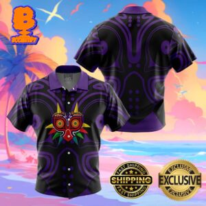 Majora’s Mask The Legend Of Zelda Funny Summer Collections Hawaiian Shirt For Men And Women