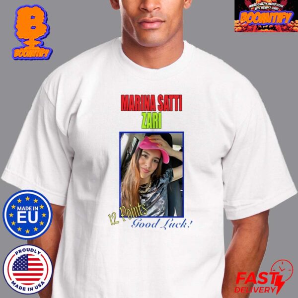 Marina Satti Zari 12 Points Good Luck Unisex T-Shirt
