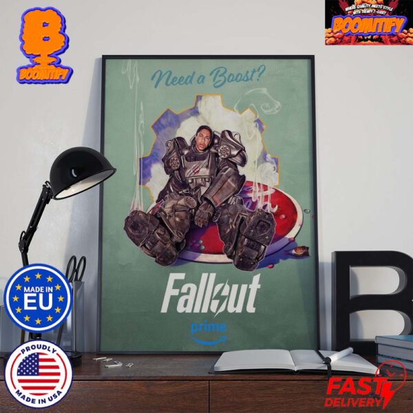 Maximus Need A Boost New Poster For The Fallout Series Premieres April 12 On Prime Video Home Decor Poster Canvas