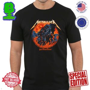 Metallica You Must Burn M72 World Tour Merch Classic T-Shirt