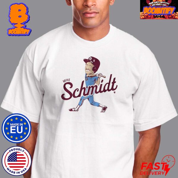 Mike Schmidt Caricature Baseball Unisex T-Shirt