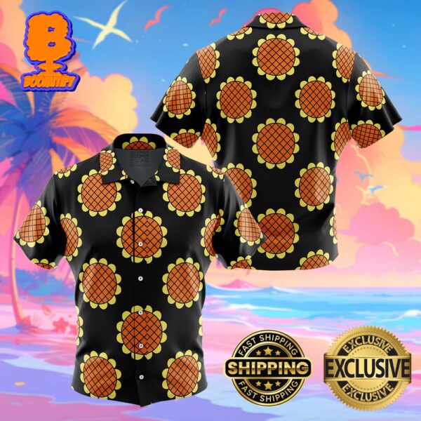 Monkey D Luffy Black Dressrosa One Piece Funny Summer Collections Hawaiian Shirt For Men And Women