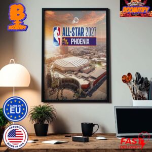 NBA All Star 2027 Is Coming To Phoenix Wall Decor Poster Canvas